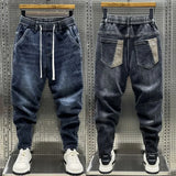 Men's Skinny Jeans Classic Vintage Denim Pants Luxury Brand Men's Clothing