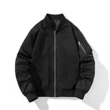 Ma1 Bomber Jacket Men Women Winter Solid Pilot Jacket Military Flight Baseball Coat Spring Autumn Windbreaker Hooded Casual