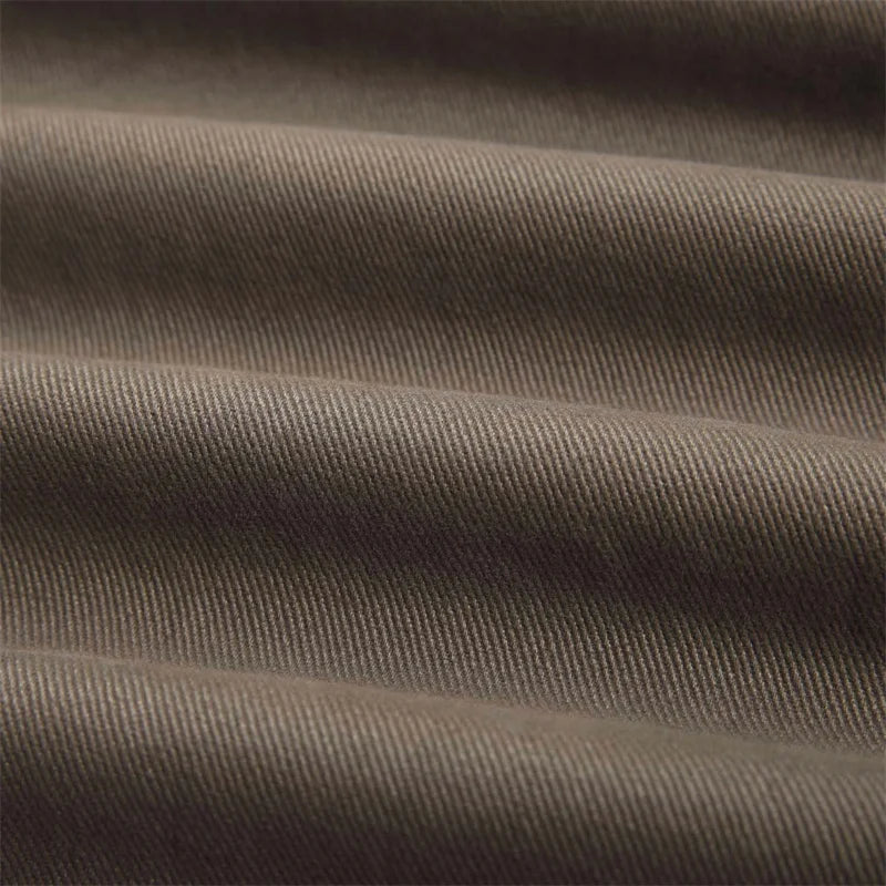 Baggy Wide-leg Jeans 100% Cotton Comfortable Breathable Autumn Casual Denim Pants Loose Straight Trousers Fashion Streetwear