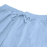 European and American autumn men's hip-hop breathable cotton linen loose casual pants outdoor hiking sports pants