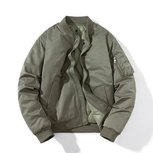 Ma1 Bomber Jacket Men Women Winter Solid Pilot Jacket Military Flight Baseball Coat Spring Autumn Windbreaker Hooded Casual