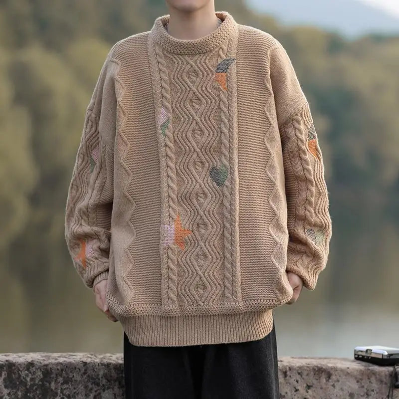 Sweaters Men Simple Gentle Daily All-match Autumn Winter Couple Vitality Handsome Comfortable Cozy Pullovers Knitted Advanced