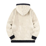 Sportswear Cardigan Winter Sets Tracksuit Hooded Male ThickHoodies + Elastic Pants Casual Men Fleece Warm Sets Men Sport Sets