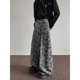 Spring NEW men pants Pattern Baggy Casual Sweatpants Hip Hop gothic men women wide leg trousers streetwear Fashion trend