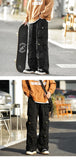Japanese Multi-pocket Work Pants Men's Autumn Trendy Loose Straight Casual Pants Hip-hop Retro Design Trousers Aesthetic Chic