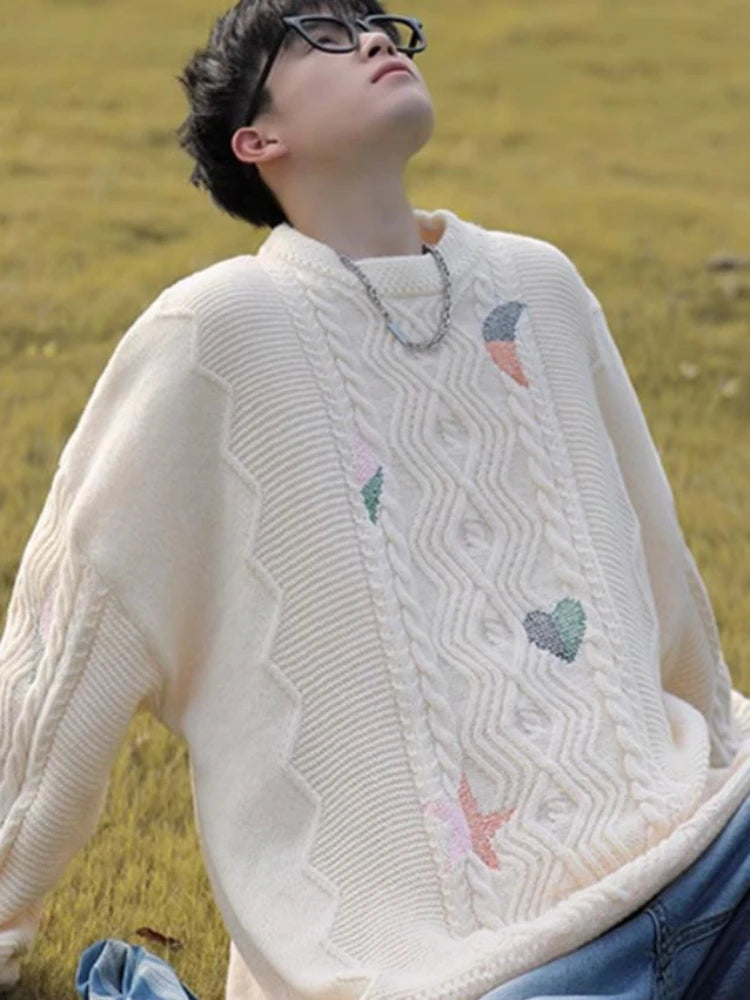 Sweaters Men Simple Gentle Daily All-match Autumn Winter Couple Vitality Handsome Comfortable Cozy Pullovers Knitted Advanced