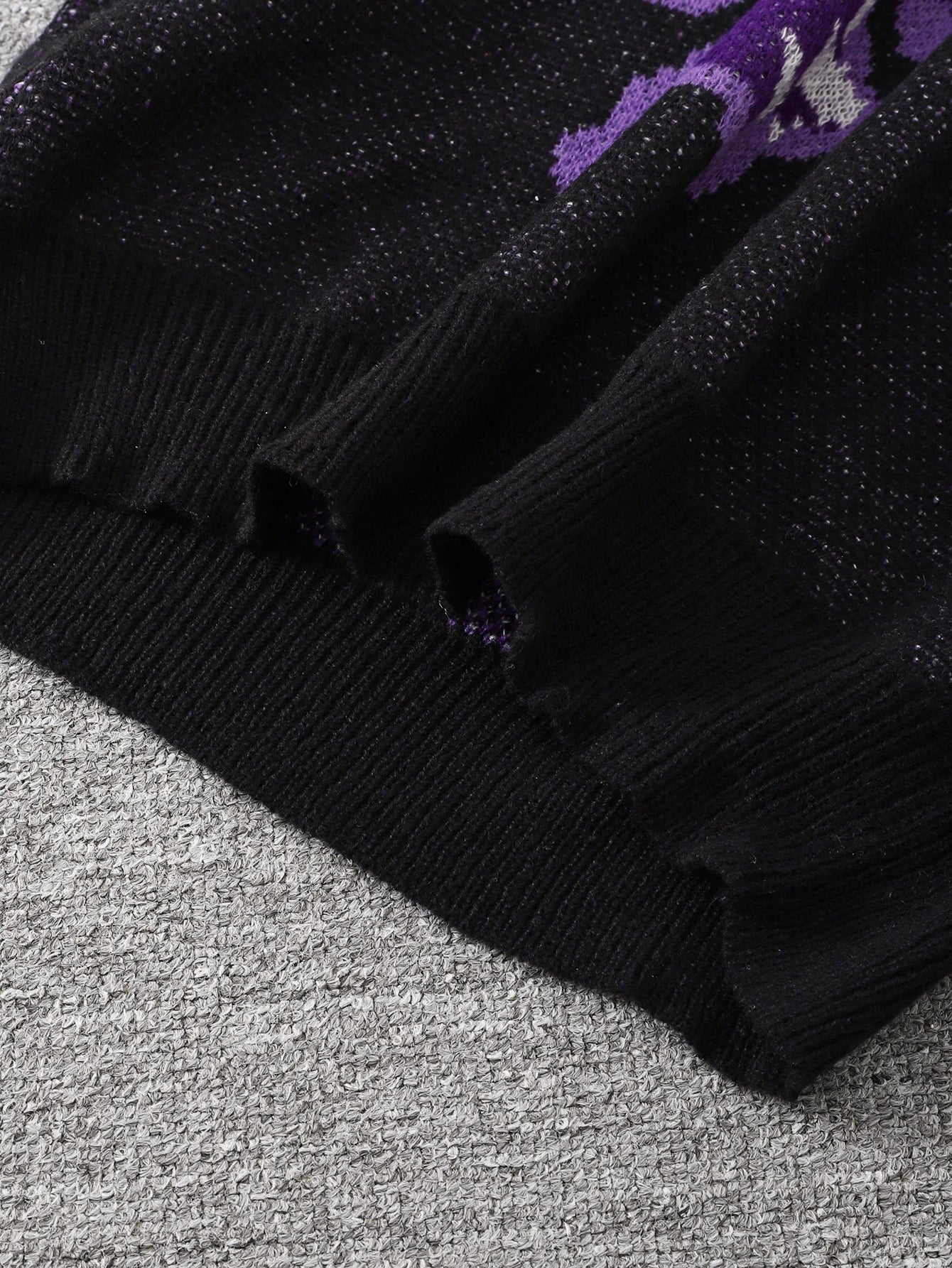 Autumn and Winter Striped Crew Neck Hemp Straw Style Casual Couple Sweater Versatile Trendy Men's Long-Sleeve Sweater Top