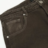 Mens Long Pants Washed Dyed Jeans Autumn Casual Hawaiian Daily Wear-Resistant American Style Pants Men's Clothing Unisex 2024