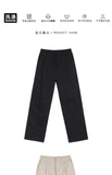 Korean Style High-end Straight-leg Casual Pants Men's Spring Summer Loose Trousers American 2025 New Trendy Wide-leg Pants Chic