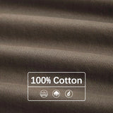 Baggy Wide-leg Jeans 100% Cotton Comfortable Breathable Autumn Casual Denim Pants Loose Straight Trousers Fashion Streetwear