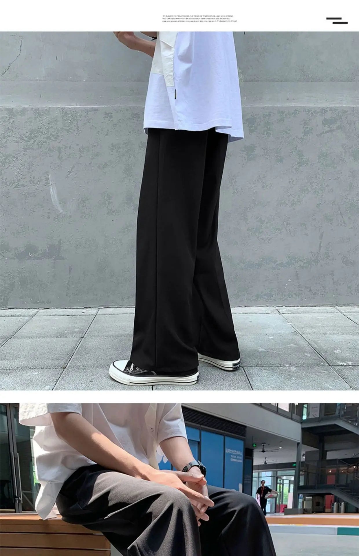New Japanese Retro Male Suit Pants Light Luxury Straight Draped Button-down Business Casual Pants Premium Slim Elegant Trousers