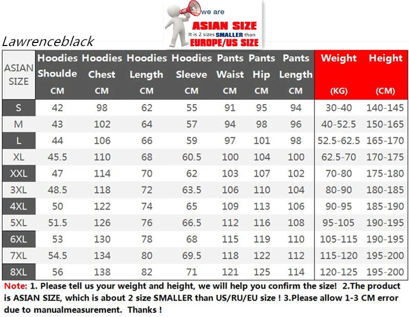 Men Set Sports Suit Fleece Thickened Sportswear Hooded Sweat shirt+Pant 2-piece Sets Casual Men Tracksuit Winter male Tracksuit