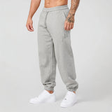 New Men's Pants 2025 Autumn and Winter Embroidery logo Sports Fitness Pants Ankle-Tied Sweatpants Fashion Men's Clothing