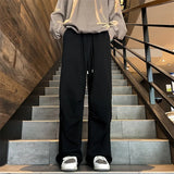 Gray Sweatpants Parachute for Men Autumn Baggy Sports Pants Trousers Male Joggers Streetwear Sportswear Outdoor Casual