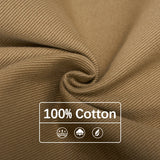 100% Cotton Men's Loose Casual Pants Autumn New Fashion Comfortable Wide-leg Oversized Trousers Streetwear White Khaki Black