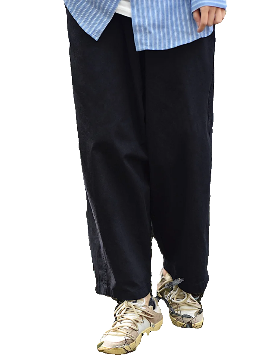 Japanese Retro Work Pants Men Women Cargo Wear Casual Pants Loose Wide-leg Pants Casual Straight-leg Trendy High-end Trousers