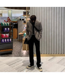 New Korean Fashion Men Suit Pants Light Luxury Business All-match Straight Slim-fit Casual Trousers Premium Elegant Dress Pants