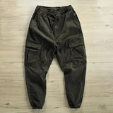 Men's Loose-fit Casual Pants Sweatpants Workwear Japanese Style Trendy Brand Cargo Pants For Active Wear Men Clothing