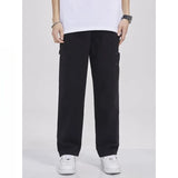 American High Street Work Pants Spring Autumn New Men's Trousers Straight Japanese Fashion Trend Retro Casual Work Pants Chic