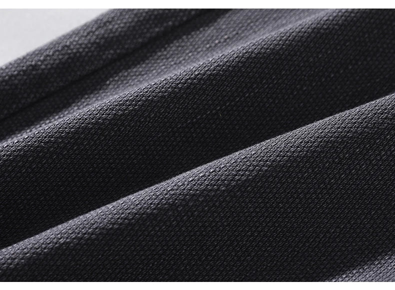 Men's Business Casual Pants Stretch Slim Fit Straight Semi-elastic Waist Trousers Solid Classic Office Work Male Clothing