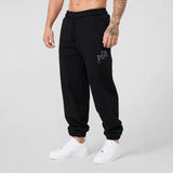 New Men's Pants 2025 Autumn and Winter Embroidery logo Sports Fitness Pants Ankle-Tied Sweatpants Fashion Men's Clothing