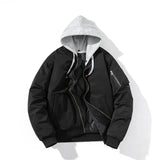 Ma1 Bomber Jacket Men Women Winter Solid Pilot Jacket Military Flight Baseball Coat Spring Autumn Windbreaker Hooded Casual