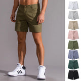 Men Breathable Cotton Running Shorts Gym Basketball Shorts Quick Dry Fitness Sport Sweatpants Crossfit Casual Shorts Man Clothes
