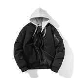 Ma1 Bomber Jacket Men Women Winter Solid Pilot Jacket Military Flight Baseball Coat Spring Autumn Windbreaker Hooded Casual
