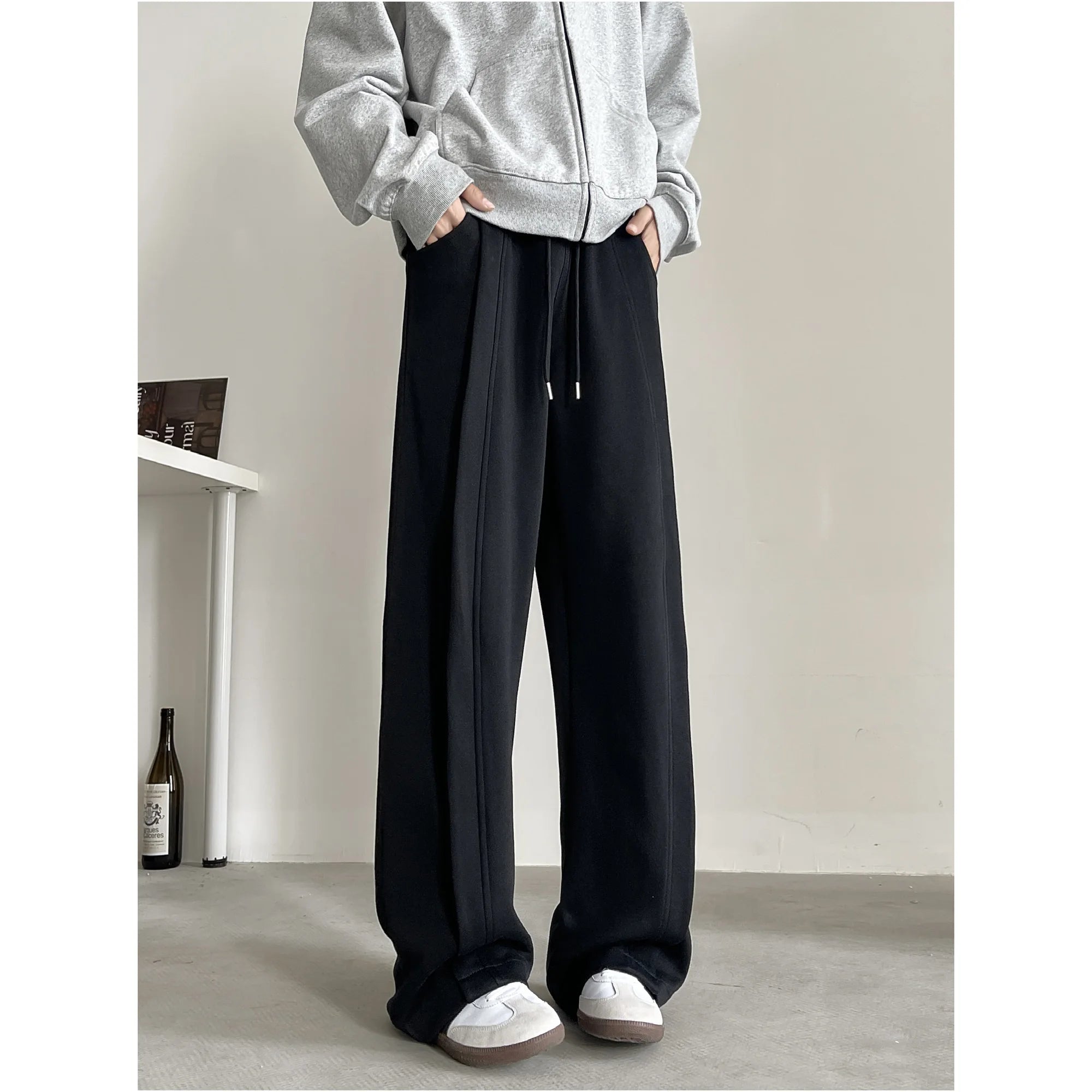 Men's jogging pants baggy harem pants neutral breathable outdoor pants chic fashion casual pants new sweatpants 4XL-M