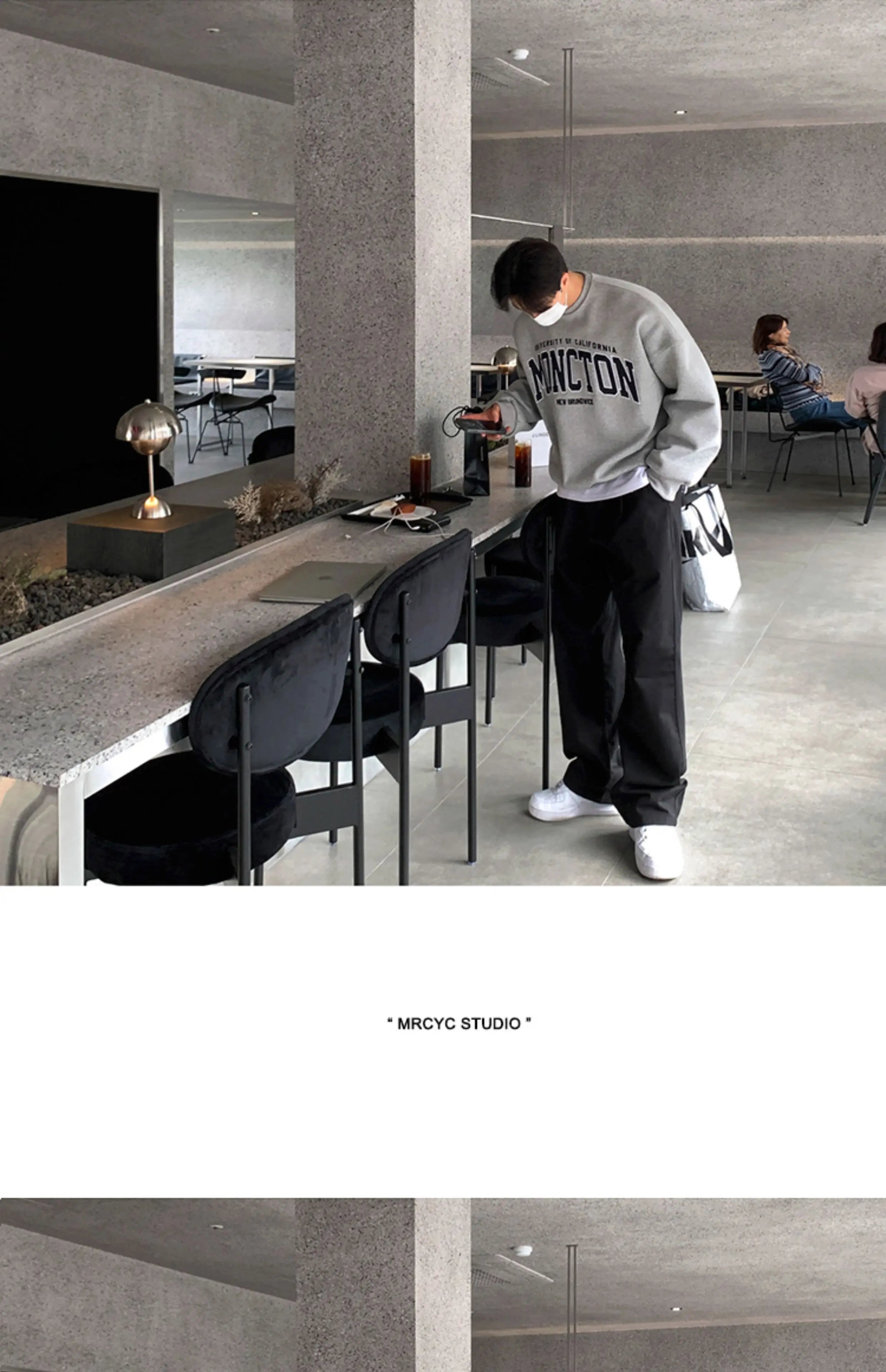 Korean Style High-end Straight-leg Casual Pants Men's Spring Summer Loose Trousers American 2025 New Trendy Wide-leg Pants Chic