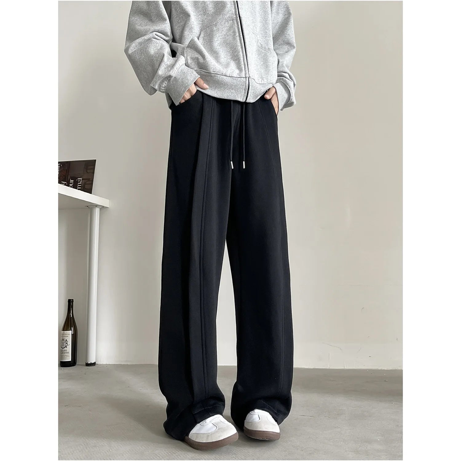 Men's jogging pants baggy harem pants neutral breathable outdoor pants chic fashion casual pants new sweatpants 4XL-M