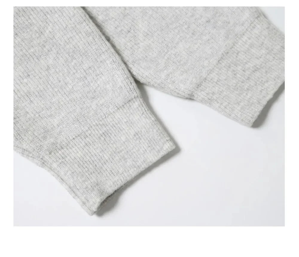 Fashionable V-Neck Knitwear Men's Loose Fit Solid Color Autumn New Style Casual Versatile Open Cardigan Sweater Jacket