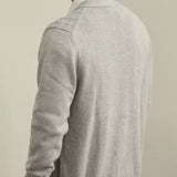 Casual Knitted Sweater Men's Fashion Outerwear V-Neck Autumn New Style American Trendy Brand Knit Cardigan Leisure Coat