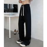 Black Casual Pants Men Fashion Gray Sports Pants Men Sweatpants Streetwear Korean Straight Pants Mens Joggers Trousers M-3XL
