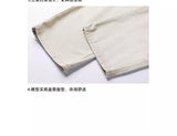American High Street Work Pants Spring Autumn New Men's Trousers Straight Japanese Fashion Trend Retro Casual Work Pants Chic