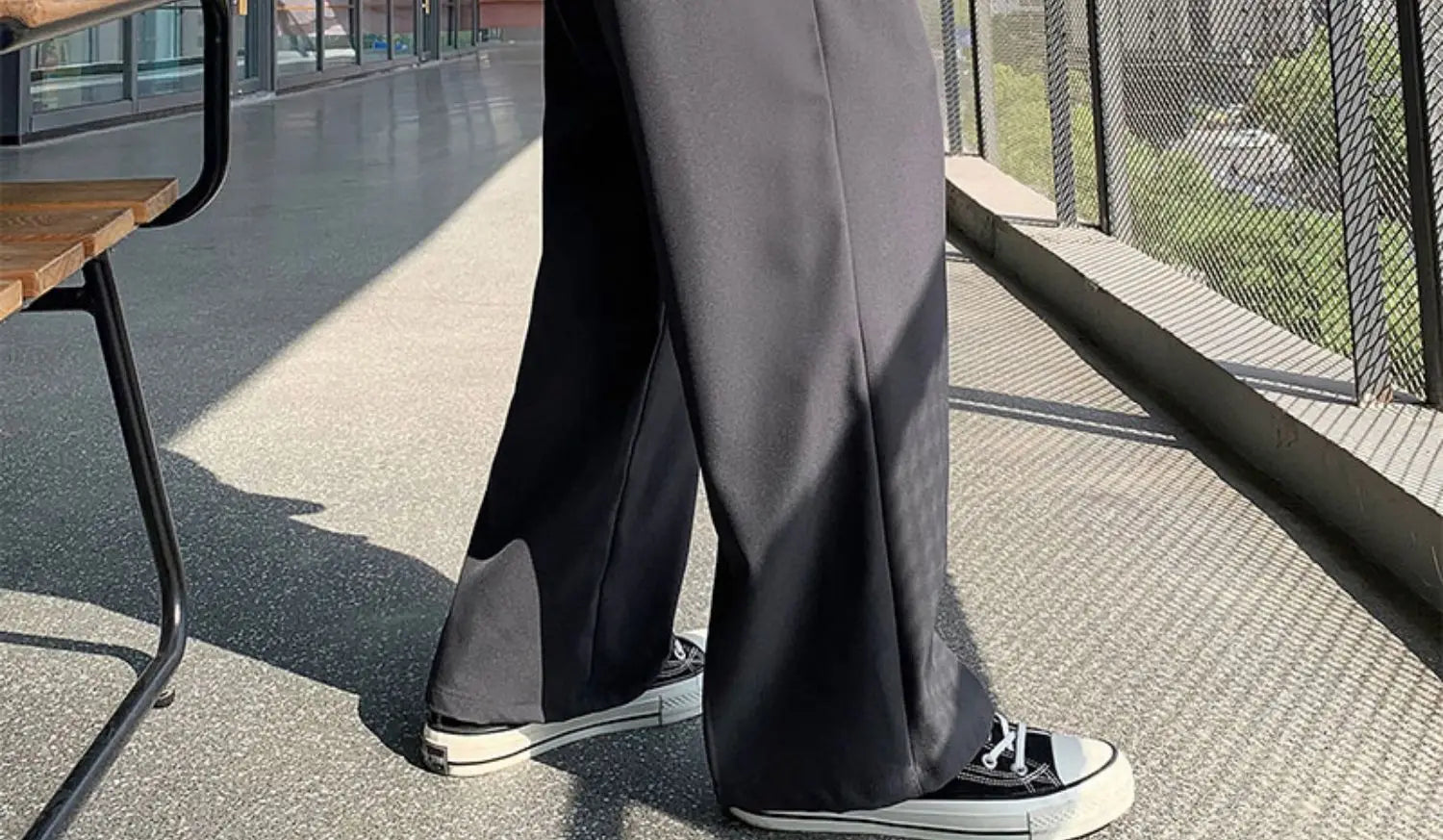 New Japanese Retro Male Suit Pants Light Luxury Straight Draped Button-down Business Casual Pants Premium Slim Elegant Trousers