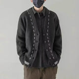 New in Sweaters for Men Sweater Knit Cardigan Autumn Men's Jackets Cárdigan Mens Sweatshirt Knitwear Man Clothes Male Coat Coats