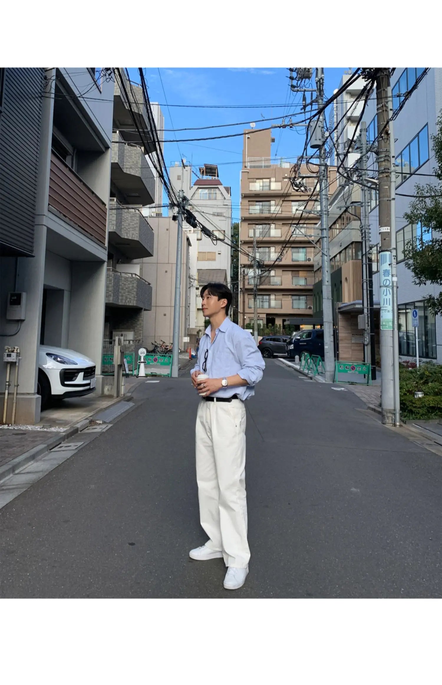 Oversized Men's Niche Striped Shirt, Spring&Autumn Fashion All-Matching Long Sleeve Shirt Coat, Korean Casual Unisex Outdoor