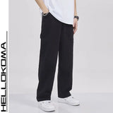 American High Street Work Pants Spring Autumn New Men's Trousers Straight Japanese Fashion Trend Retro Casual Work Pants Chic