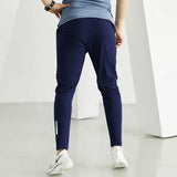 Breathable Men's Gym Pants - Athletic Ice Training Sweatpants for Summer Sports & Fitness - Outdoor Leggings, Tactile &Cooling