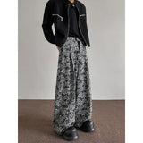 Spring NEW men pants Pattern Baggy Casual Sweatpants Hip Hop gothic men women wide leg trousers streetwear Fashion trend