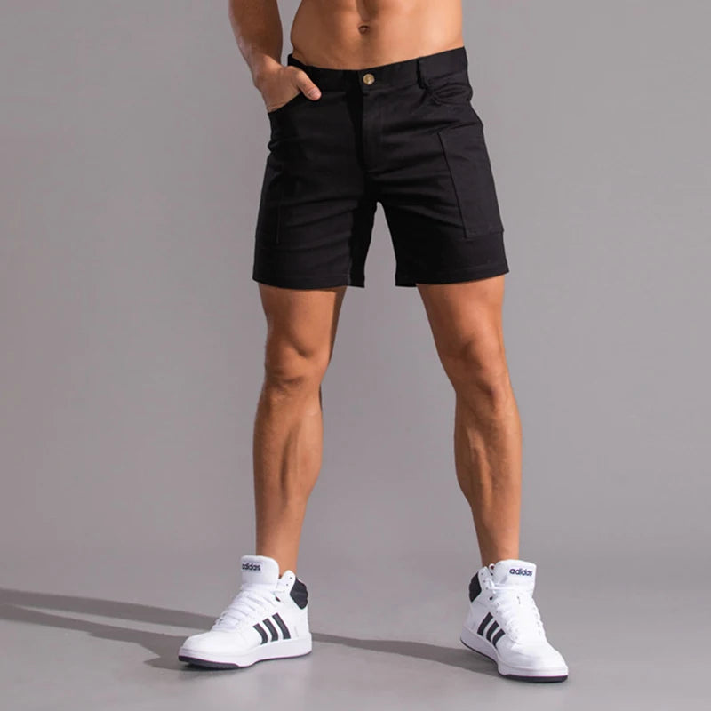 Men Breathable Cotton Running Shorts Gym Basketball Shorts Quick Dry Fitness Sport Sweatpants Crossfit Casual Shorts Man Clothes