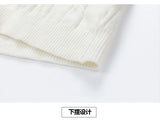 Korean Gradient Knitwear Loose Chunky Twist Knit Pullover 2024 New Round Neck Sweater Autumn Winter Warm Couple Tops