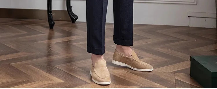 Light Luxury Men's Naples Draped Suit Pants Casual Solid Color Straight Premium Quality Dress Pants Wedding Banquet Business