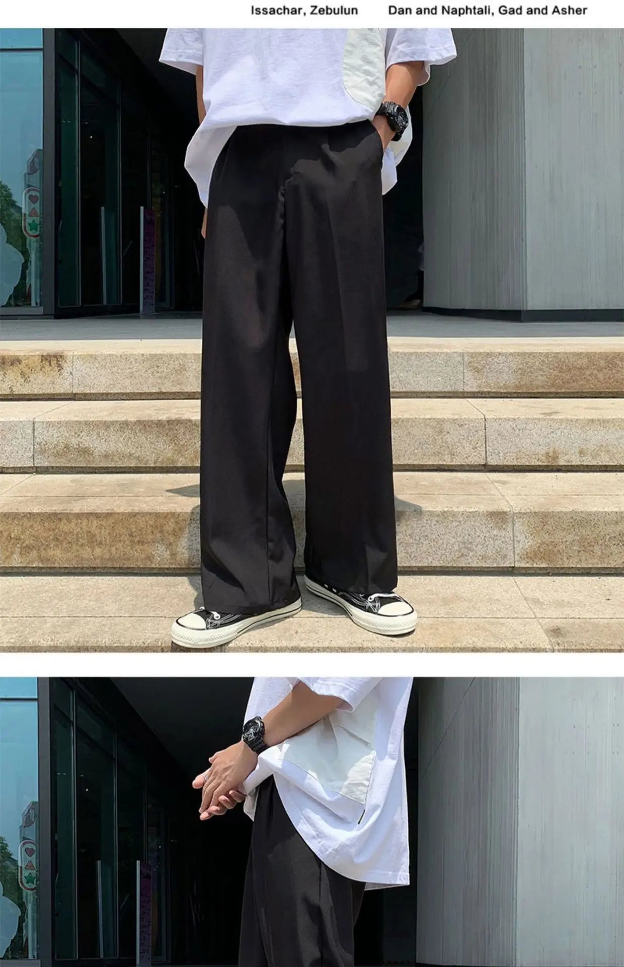 New Japanese Retro Male Suit Pants Light Luxury Straight Draped Button-down Business Casual Pants Premium Slim Elegant Trousers