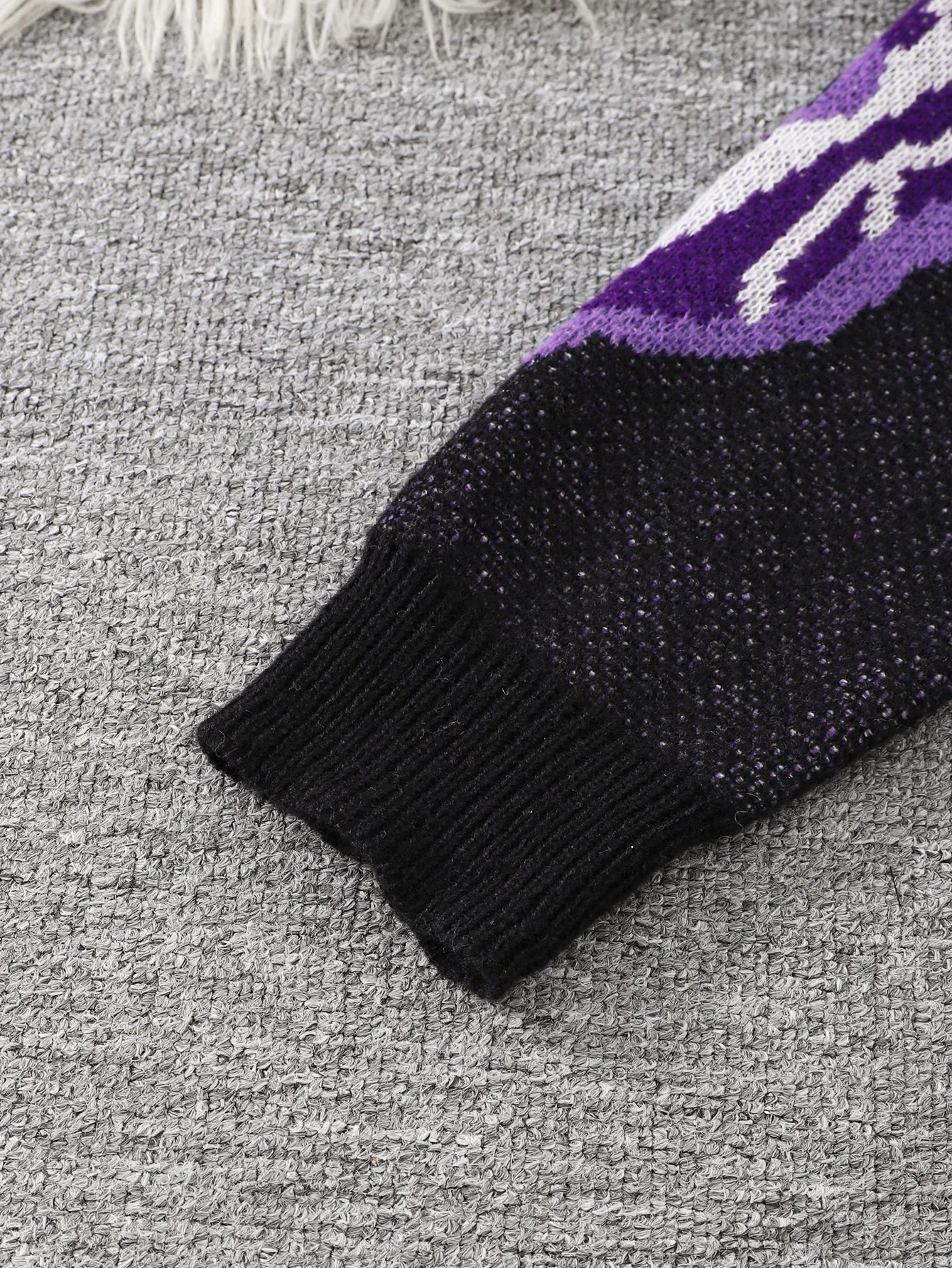 Autumn and Winter Striped Crew Neck Hemp Straw Style Casual Couple Sweater Versatile Trendy Men's Long-Sleeve Sweater Top