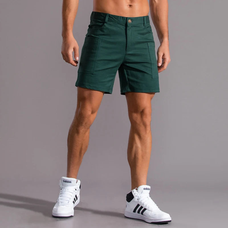 Men Breathable Cotton Running Shorts Gym Basketball Shorts Quick Dry Fitness Sport Sweatpants Crossfit Casual Shorts Man Clothes