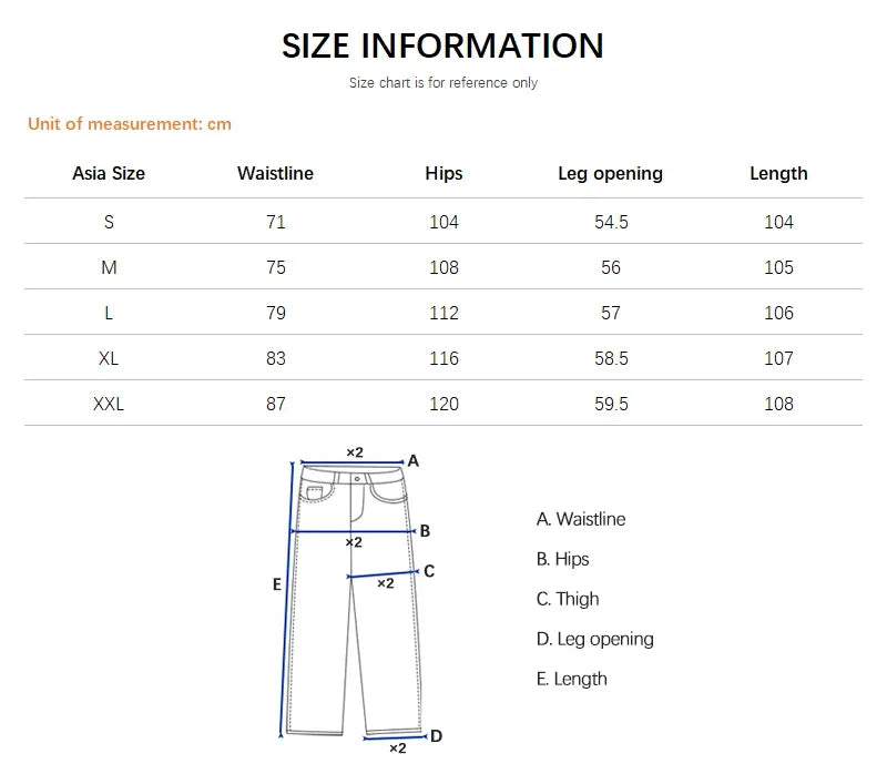Non-fading Original Color Jeans Men's High Quality Loose Straight Denim Pants Classic American Retro Wide Leg Autumn Trousers