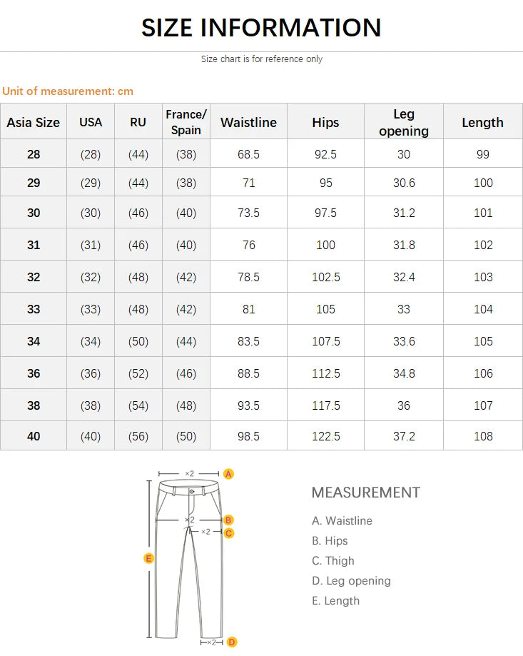 Casual Pants Men Spring Autumn 2025 New Straight Slim Fit Sweatpants Solid Color Business Elastic waist Male Trousers