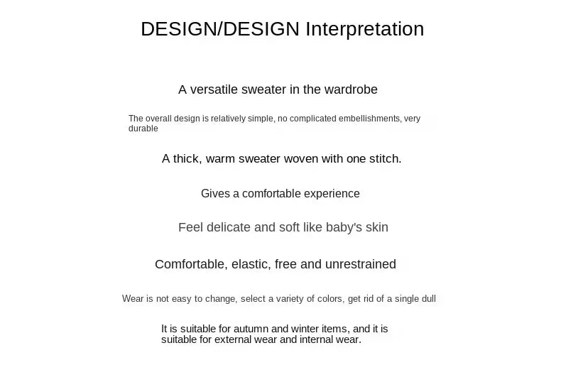 Men's New Black and White Striped Sweater Men's Autumn and Winter Loose Pullover Casual Top Men's Homestay Casual Warmth